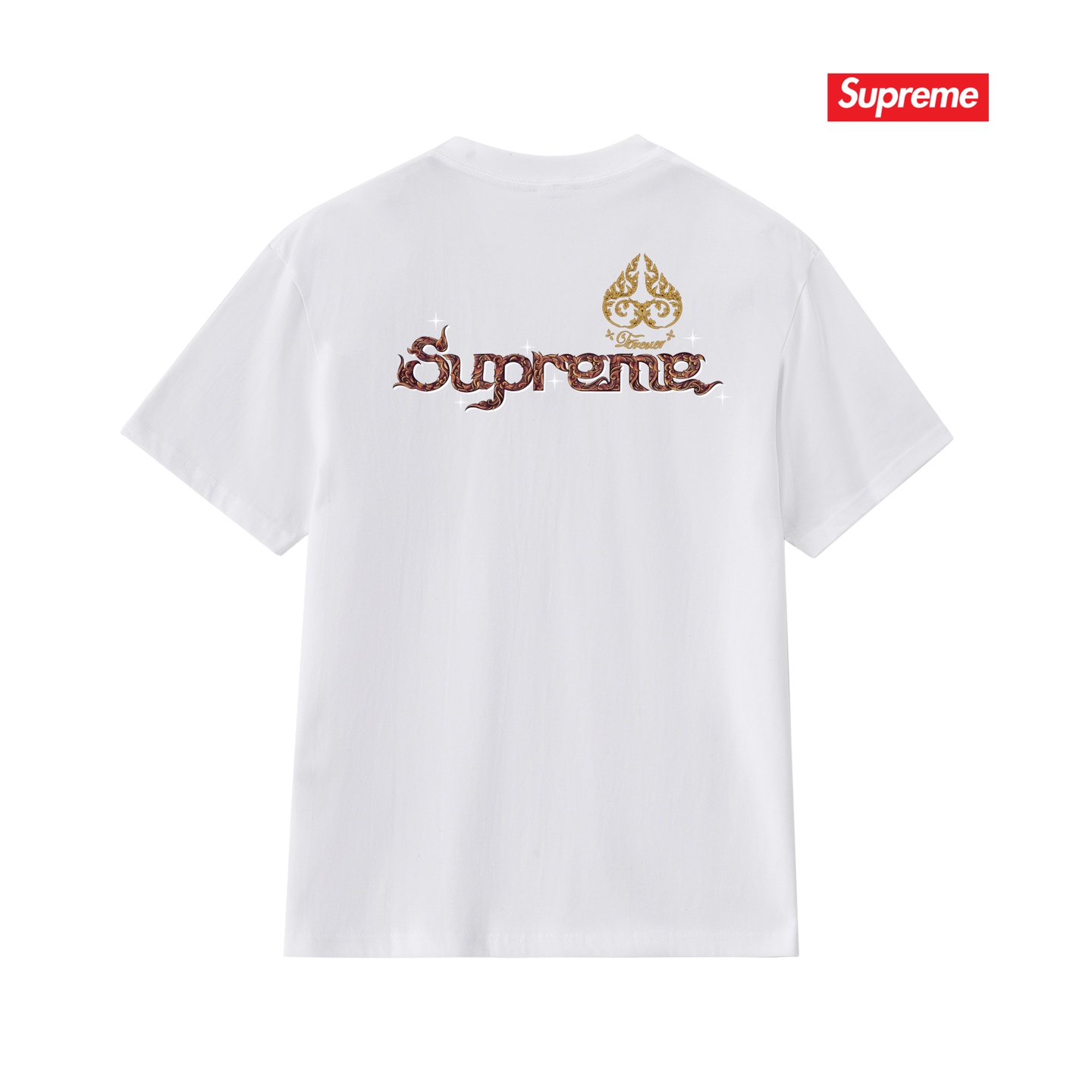 SUPREME スーパー�� + ワンポイントTシャツ + メンズ 半袖Tシャツ + ポイントTシャツ + ブルー + 全5色 - 画像 9
