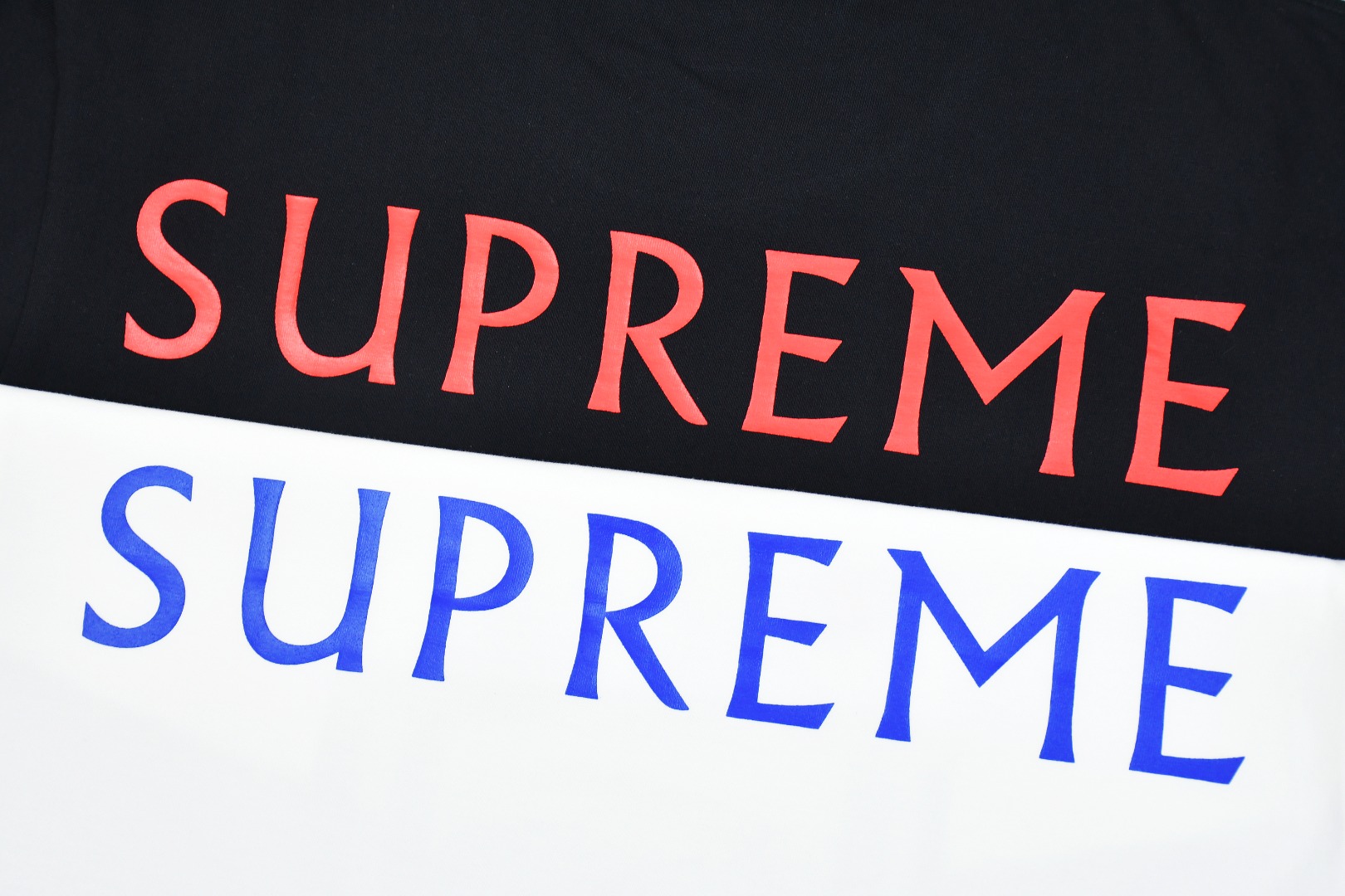 SUPREME スュプリーム デニム フラットシューズ ブラック ホワイト 100%コットン 100% 綿 90-120 130-150 160-180 180-200 全2色 - 画像 5