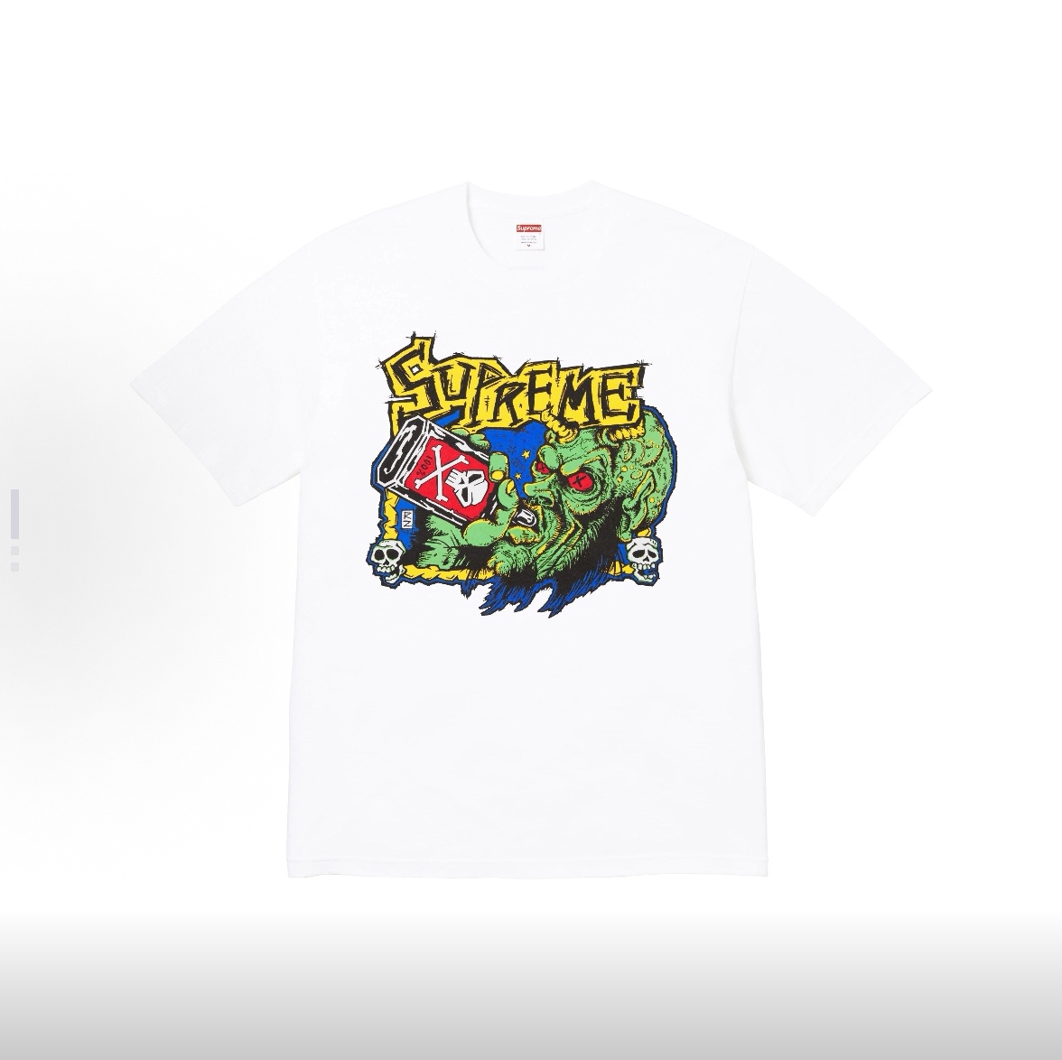 SUPREME スュプリーム ブロードウェイTシャツ フラットシルク印刷 ブラック ホワイト 全2色