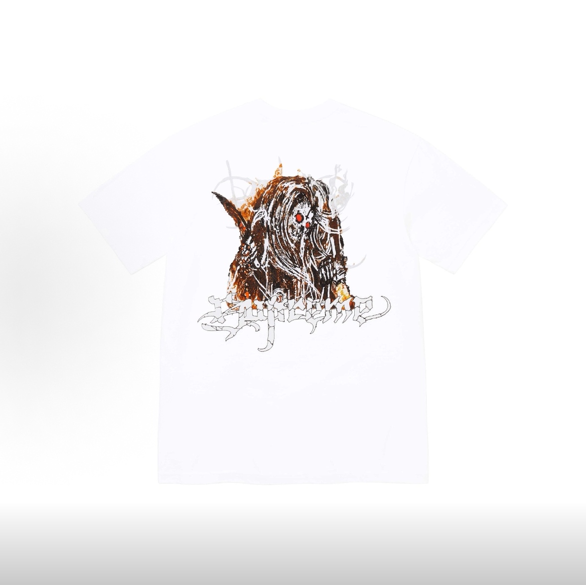 SUPREME スュプレム メンズ半袖Tシャツ ファッションTシャツ ブラック ホワイト