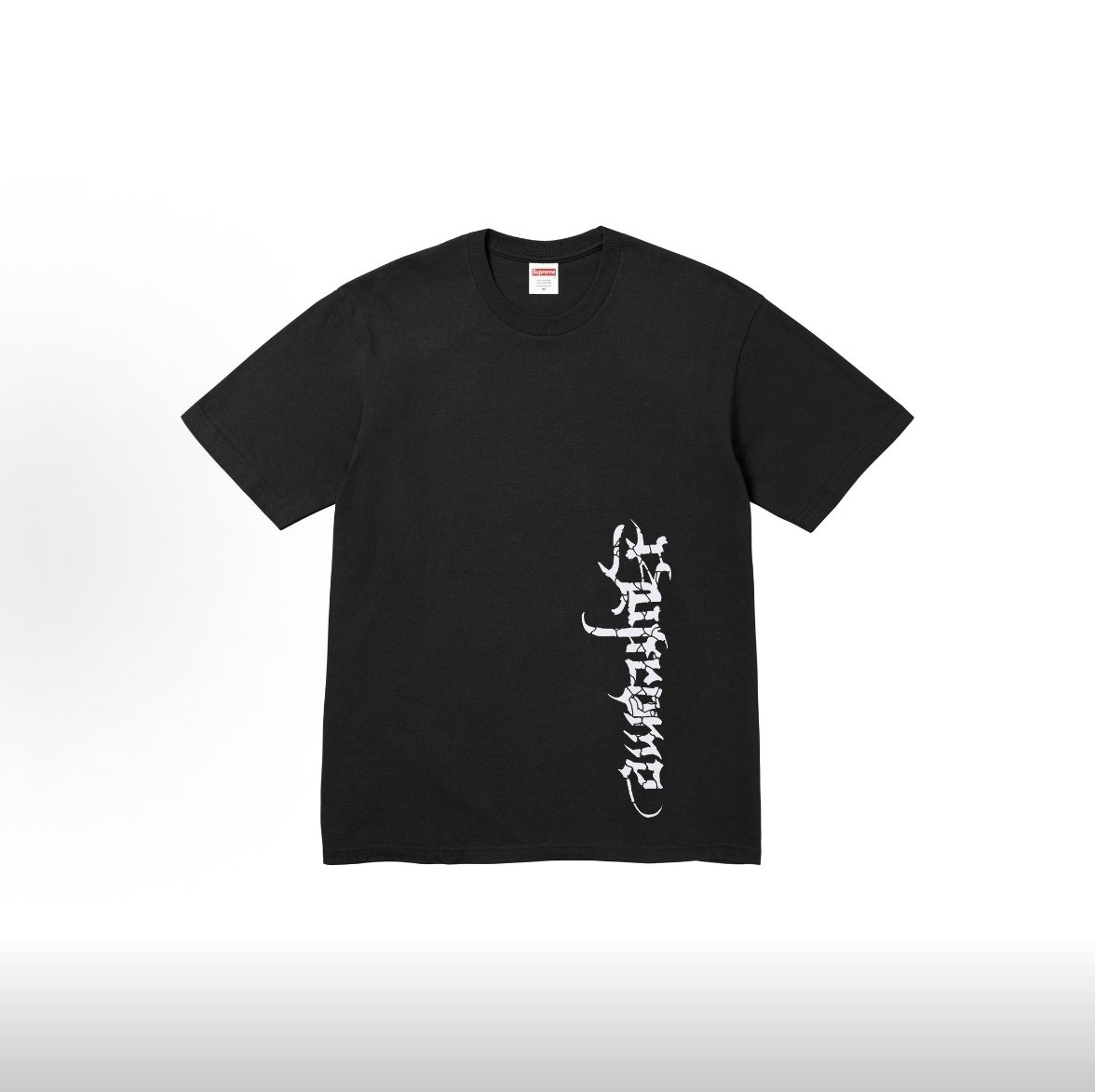 SUPREME スュプレム メンズ半袖Tシャツ ファッションTシャツ ブラック ホワイト - 画像 4