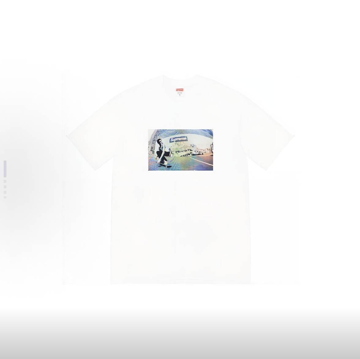 SUPREME スュプリーム ディランTシャツ フロントグラフィック ブラック ホワイト - 画像 3