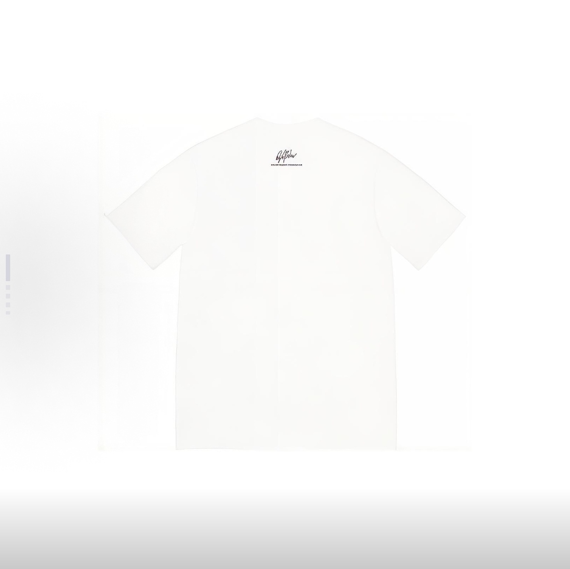 SUPREME スュプリーム ディランTシャツ フロントグラフィック ブラック ホワイト - 画像 4