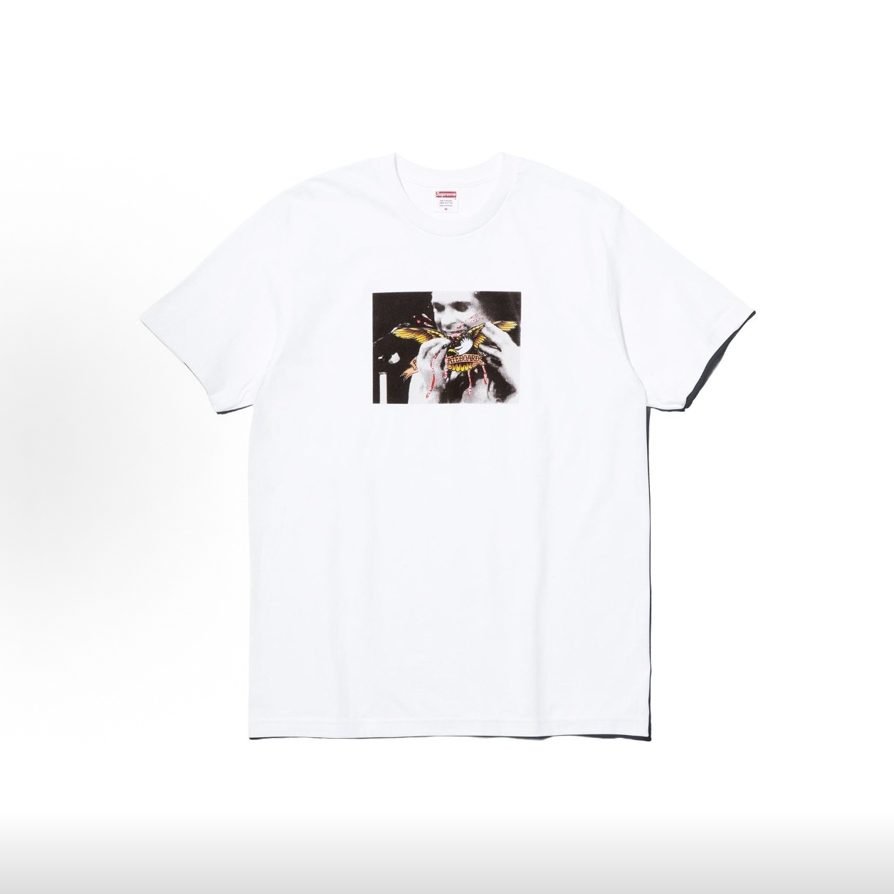 SUPREME シュプリーム 人物プリントTシャツ フルグラフィック ブラック ホワイト 全2色