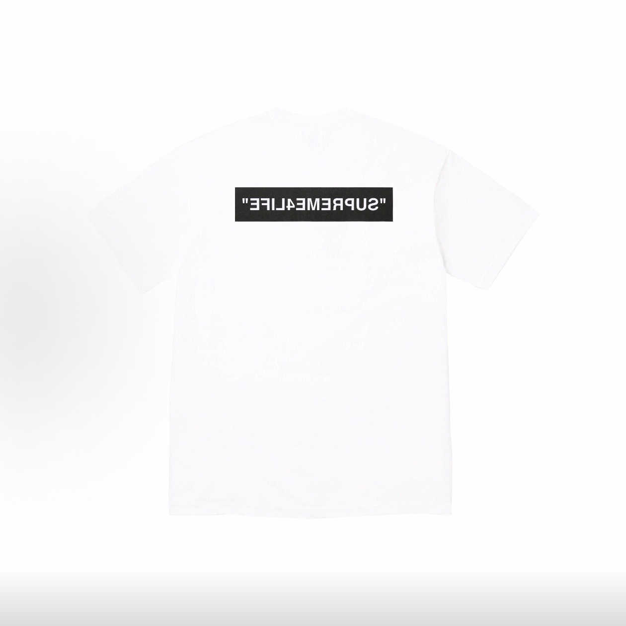 SUPREME スュプレム ロゴTシャツ フロントロゴ バックロゴ ブラック ホワイト 全2色 - 画像 2
