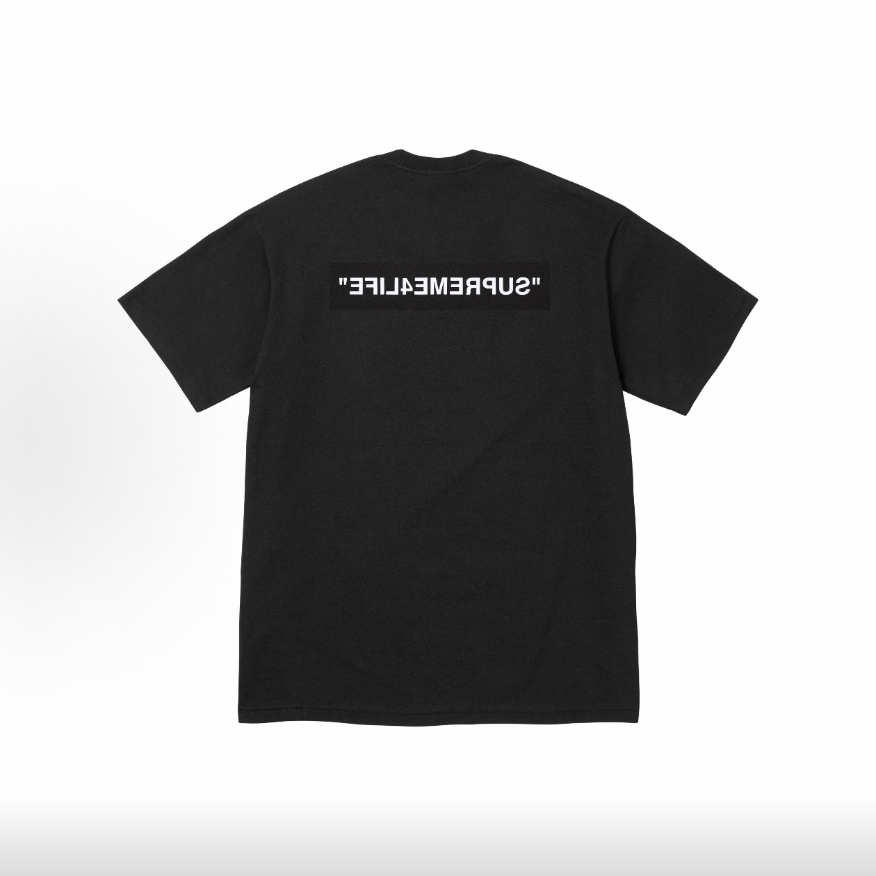 SUPREME スュプレム ロゴTシャツ フロントロゴ バックロゴ ブラック ホワイト 全2色 - 画像 3