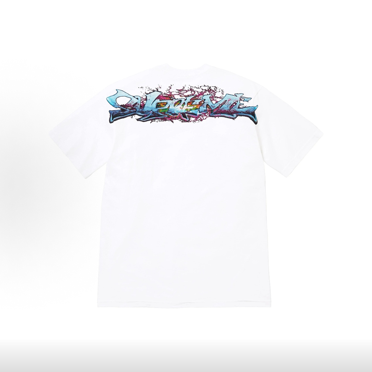 SUPREME スーパーイム 8171款Tag Tee ロゴTシャツ フルグラフィック 男女兼用 ブラック ホワイト 全2色 - 画像 4