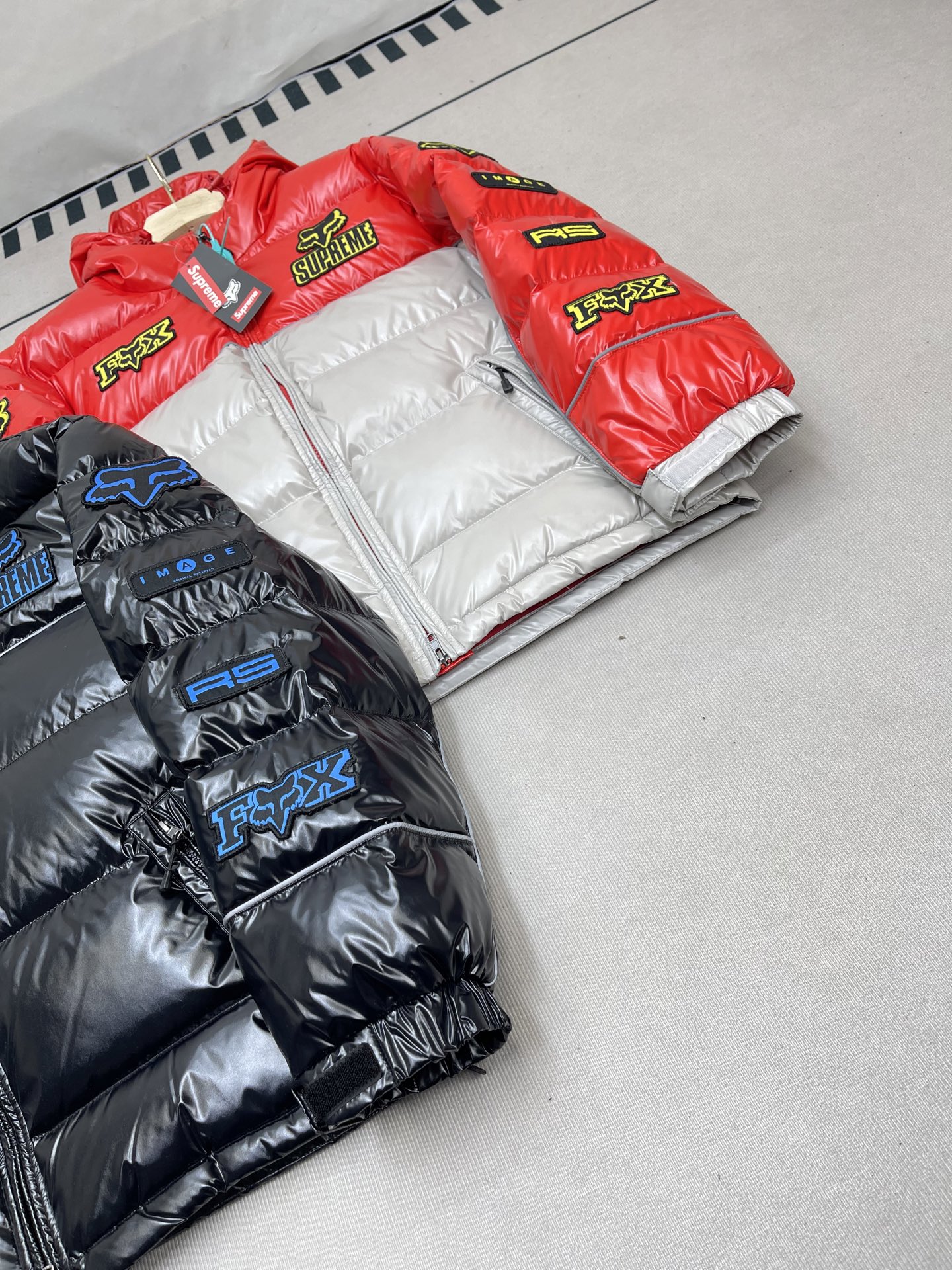 SUPREME スュプリーム ファイヤー パーカー ブラック レッド 全2色 - 画像 6