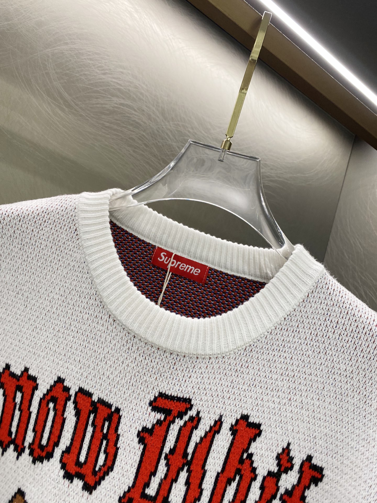 SUPREME スュプリーム ニットセーター Snow White デザイン ロゴ ブランド コラボ 35〜60字制限内に収まるように調整。 - 画像 8