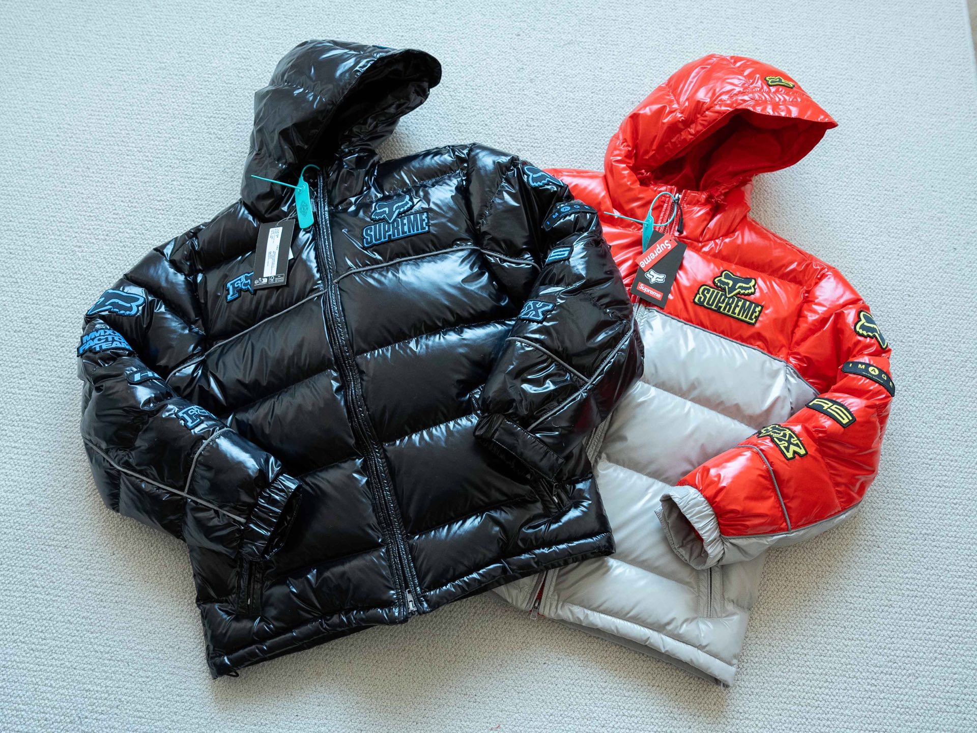 SUPREME スーパーイースト ファクトリーチーム コラボ ダウンジャケット 全2色