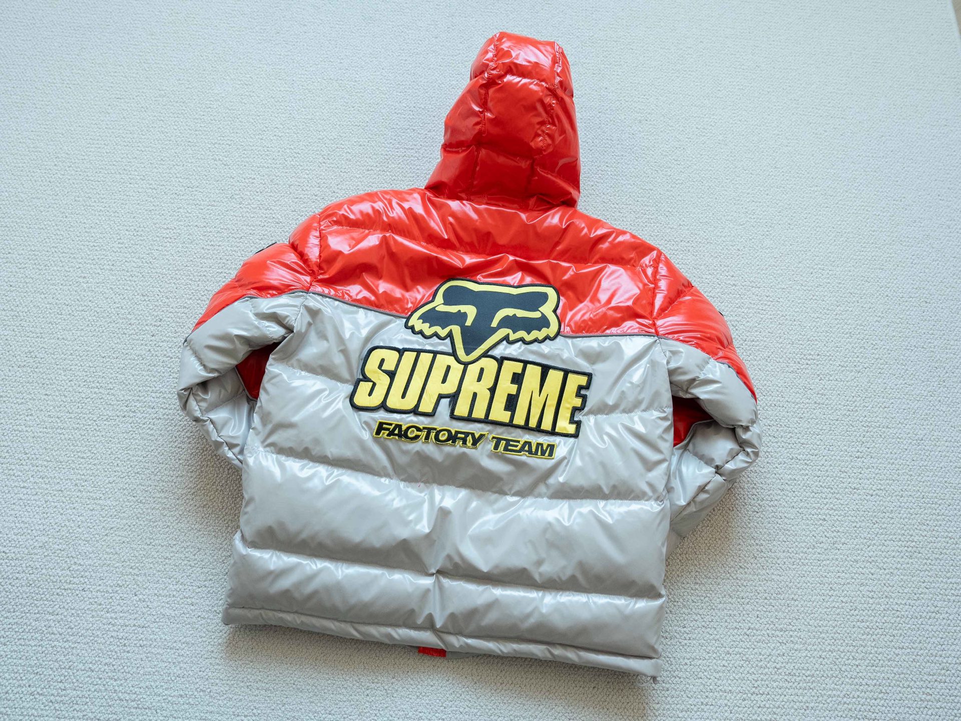 SUPREME スーパーイースト ファクトリーチーム コラボ ダウンジャケット 全2色 - 画像 6