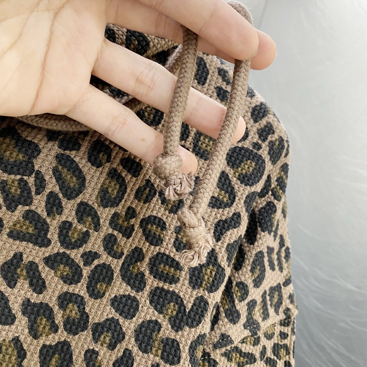 SUPREME スュプレム フード付きスウェットシャツ ワッフル生地 シリコン加工 ブラック - 画像 2