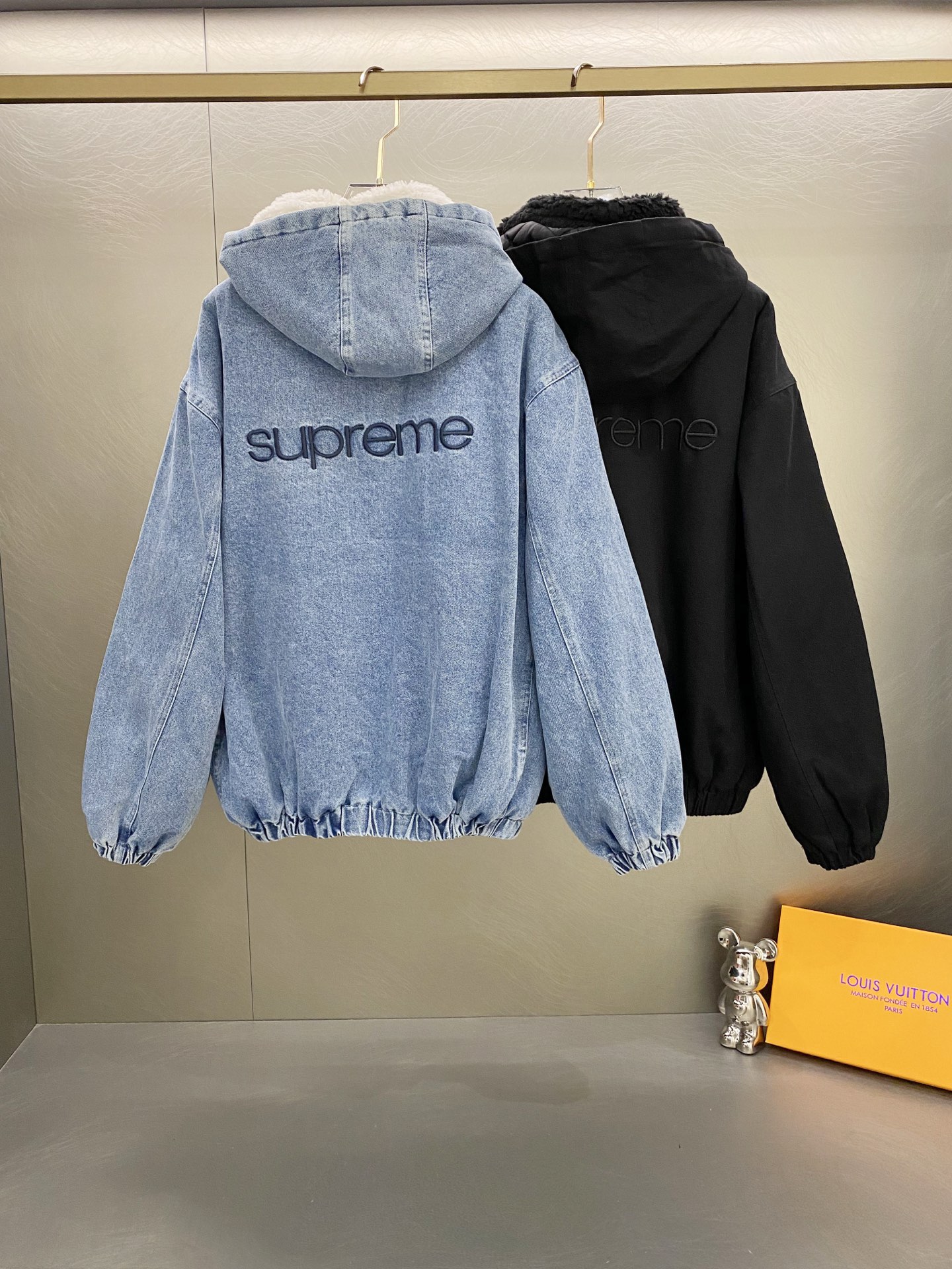 Supreme スーパー フード付きジャケット 保温 軽量 全2色 - 画像 7