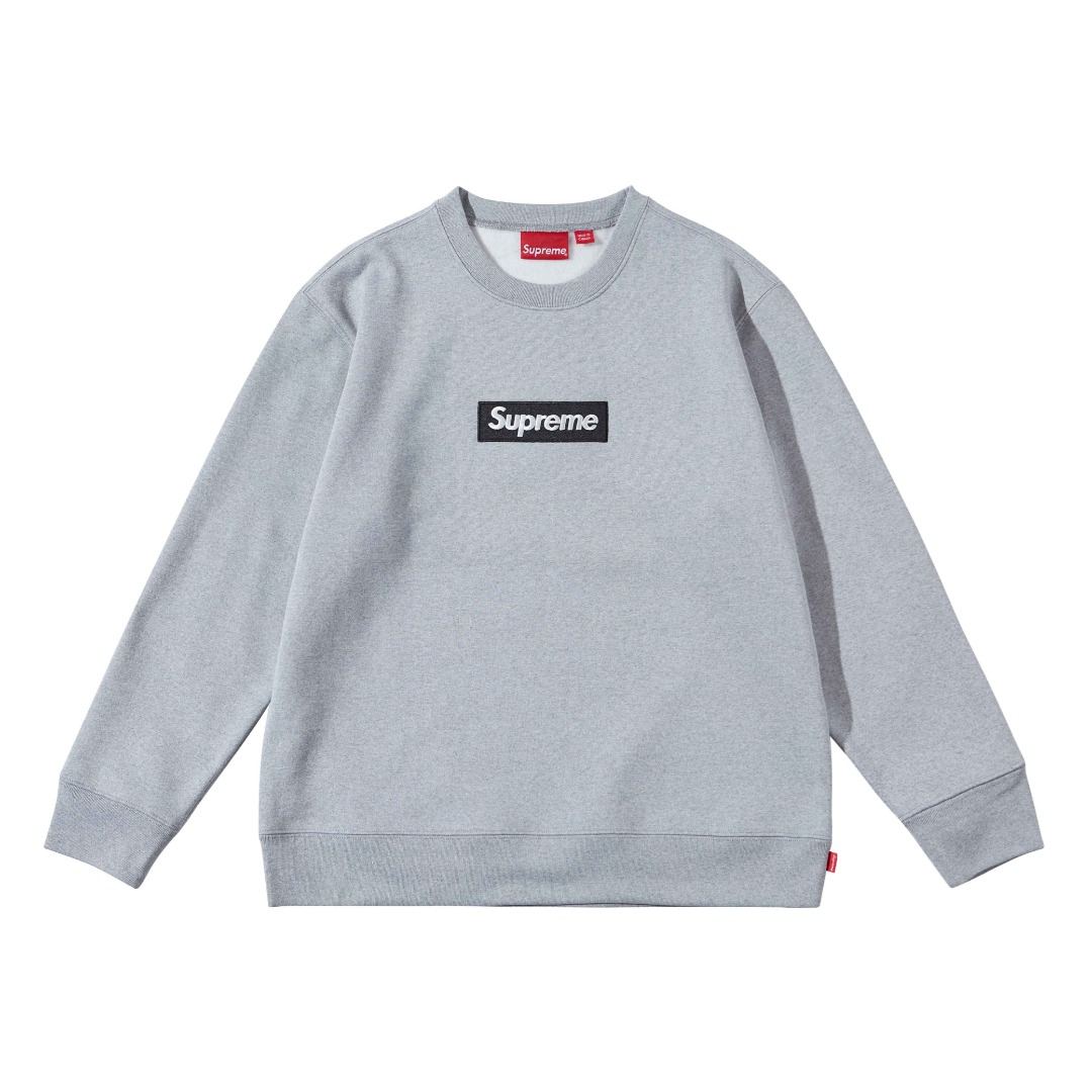 SUPREME スーパー ボックスロゴクルーネック スウェットシャツ メンズ 全3色