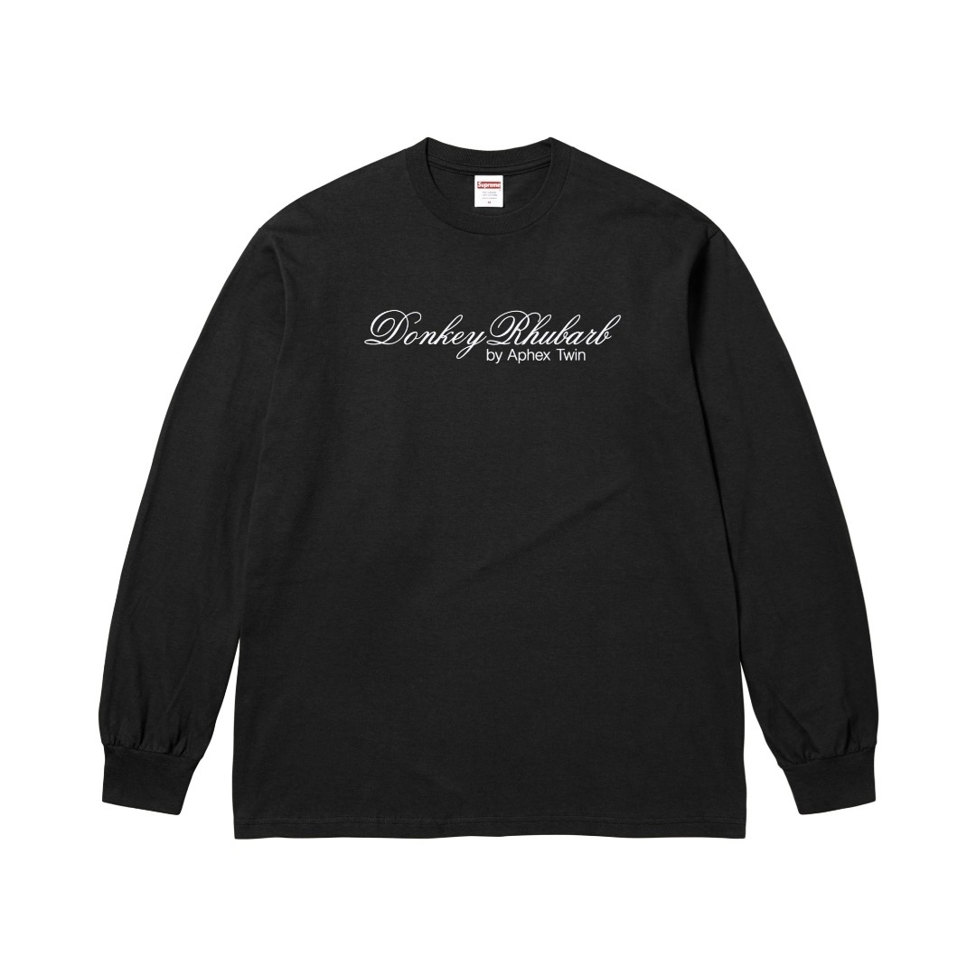 SUPREME スュプリーム ロングTシャツ デザインT ブラック ホワイト 全2色