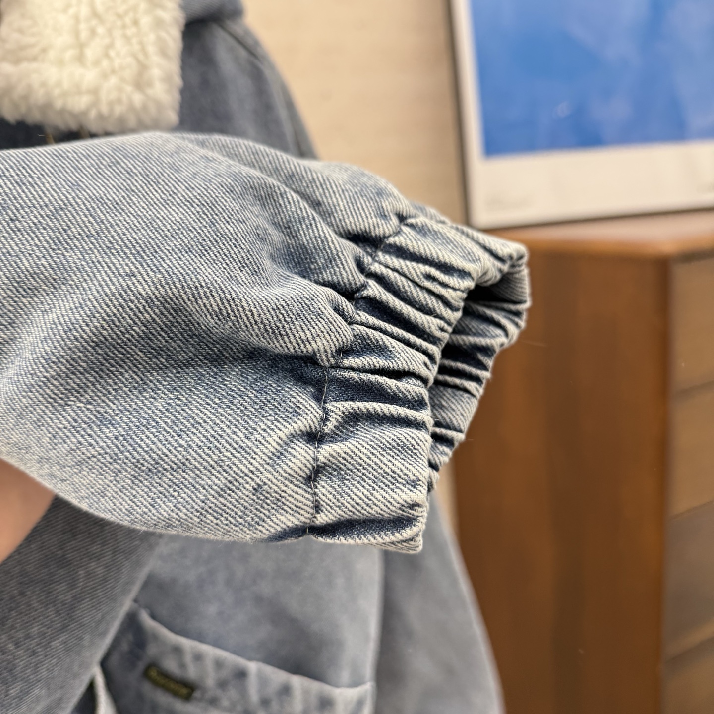 Supreme スュプリーム デニムジャケット 本革 軽量 ファッション 全2色 - 画像 2