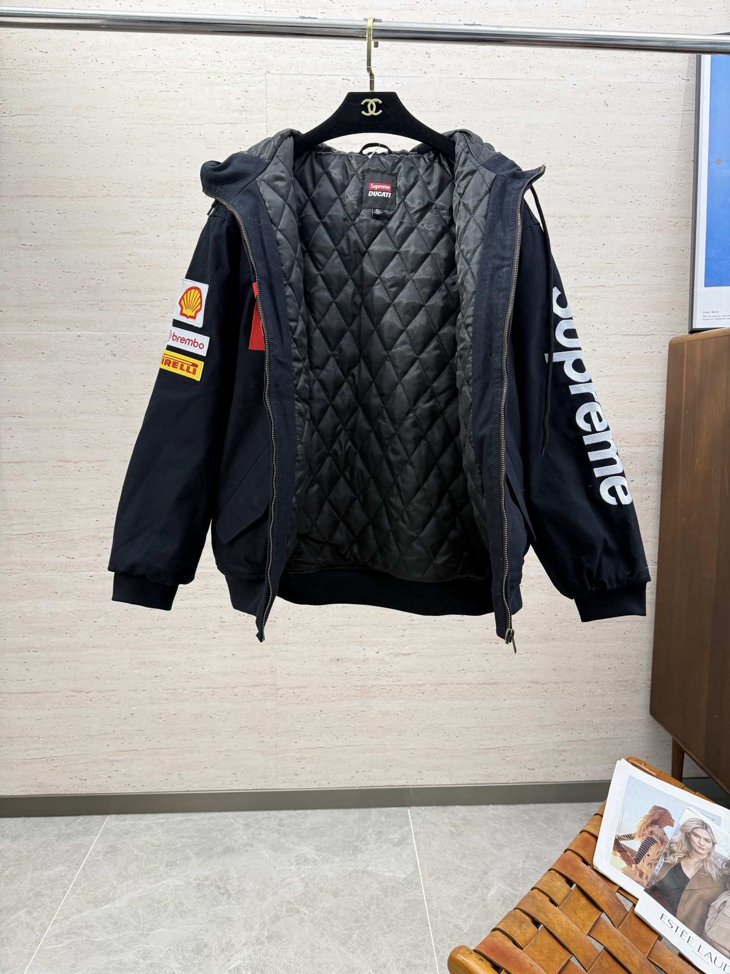 Supreme スーパーク ダッカタイトジャケット ブラック - 画像 4