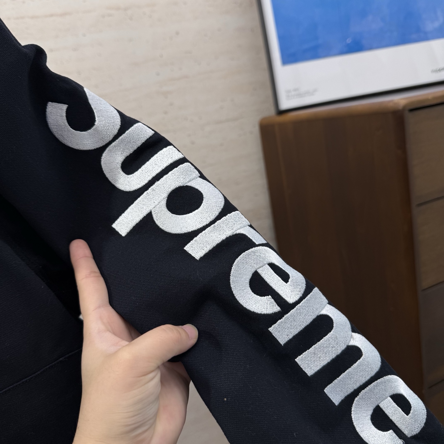 Supreme スュプリーム フーディー ブラック - 画像 8