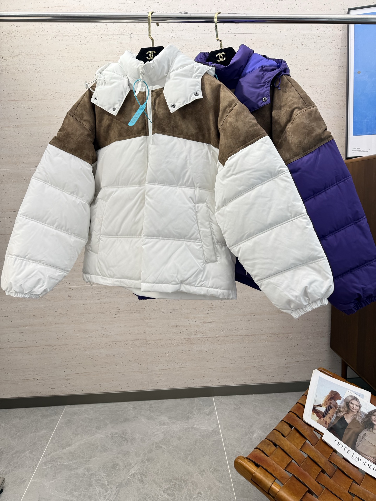 CHANEL シャネル ダウンジャケット 本革 ファッション 保温 全3色