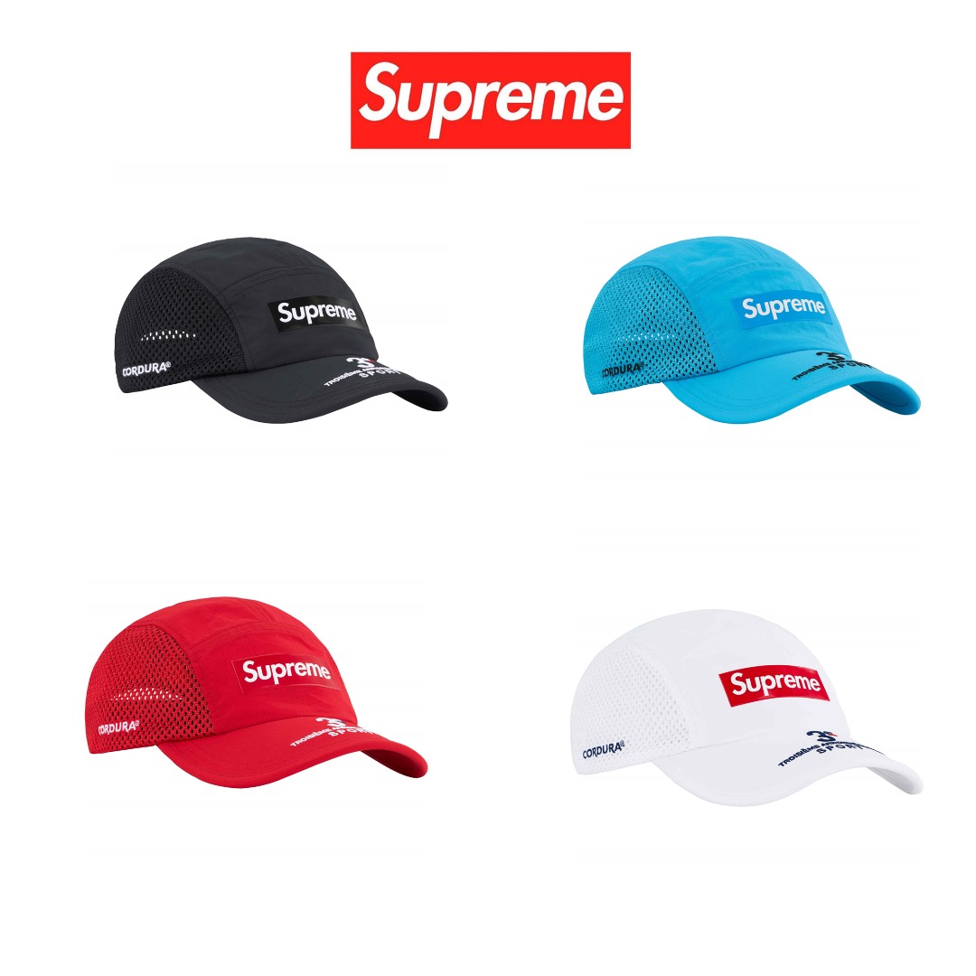 SUPREME スュプリーム サイドパネルキャップ メッシュ 3e アーロンドゥ ポリエステル 全4色