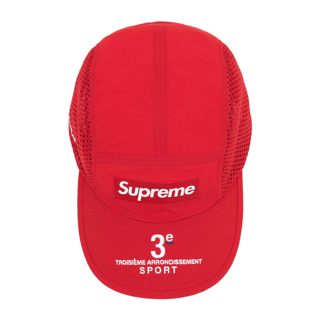 SUPREME スュプリーム サイドパネルキャップ メッシュ 3e アーロンドゥ ポリエステル 全4色 - 画像 9