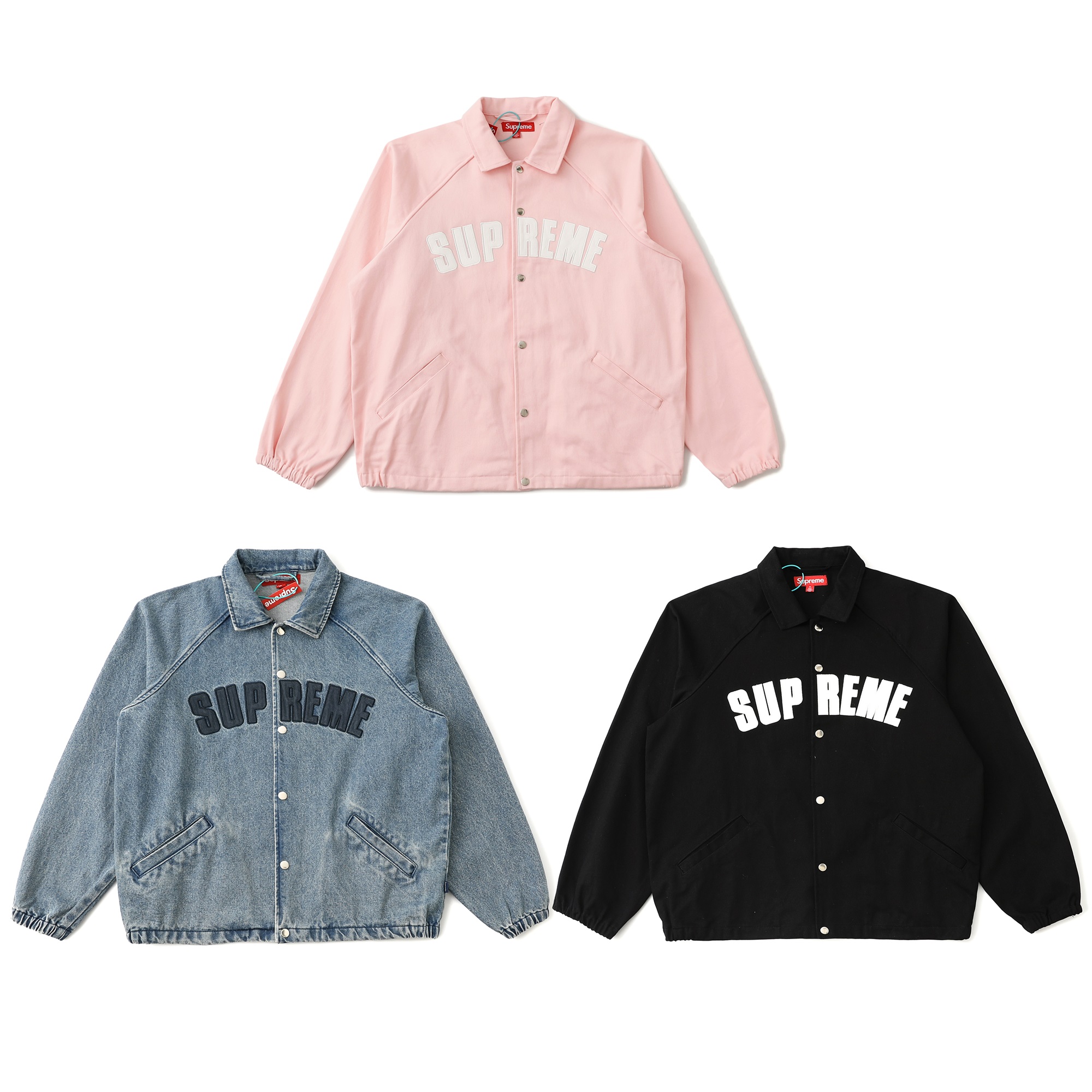 SUPREME スュプリーム デニムコーチジャケット メンズ レディース 全3色