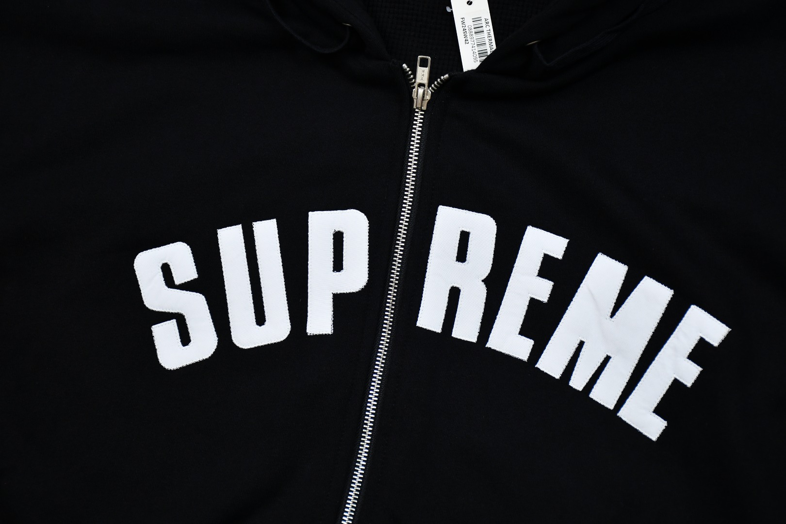 SUPREME スゥプリーム ARC THERMAL LINED ZIP UP HOODED フリース裏地 フード付きスウェット 全4色 - 画像 8