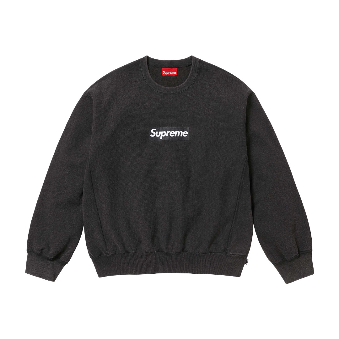 Supreme スュプリーム ボックスロゴスウェットシャツ 水洗加工 5色展開 - 画像 6