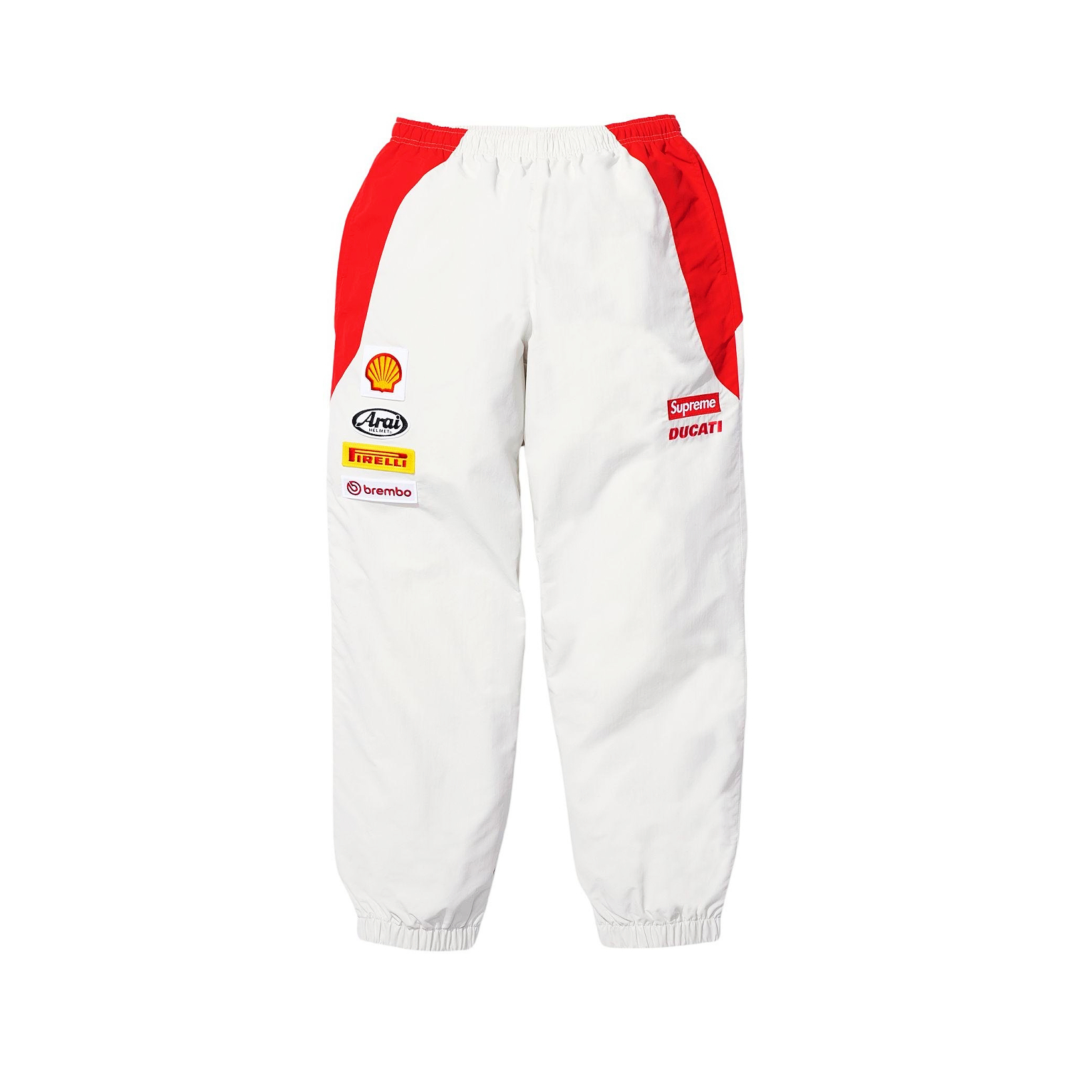 SUPREME スュープリーム レーススーツ レースパンツ ブラック グレーホワイト 全3色