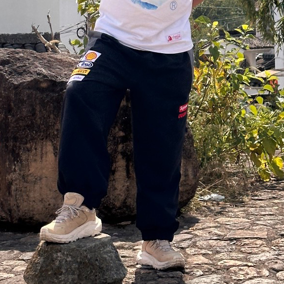 SUPREME スュープリーム レーススーツ レースパンツ ブラック グレーホワイト 全3色 - 画像 2