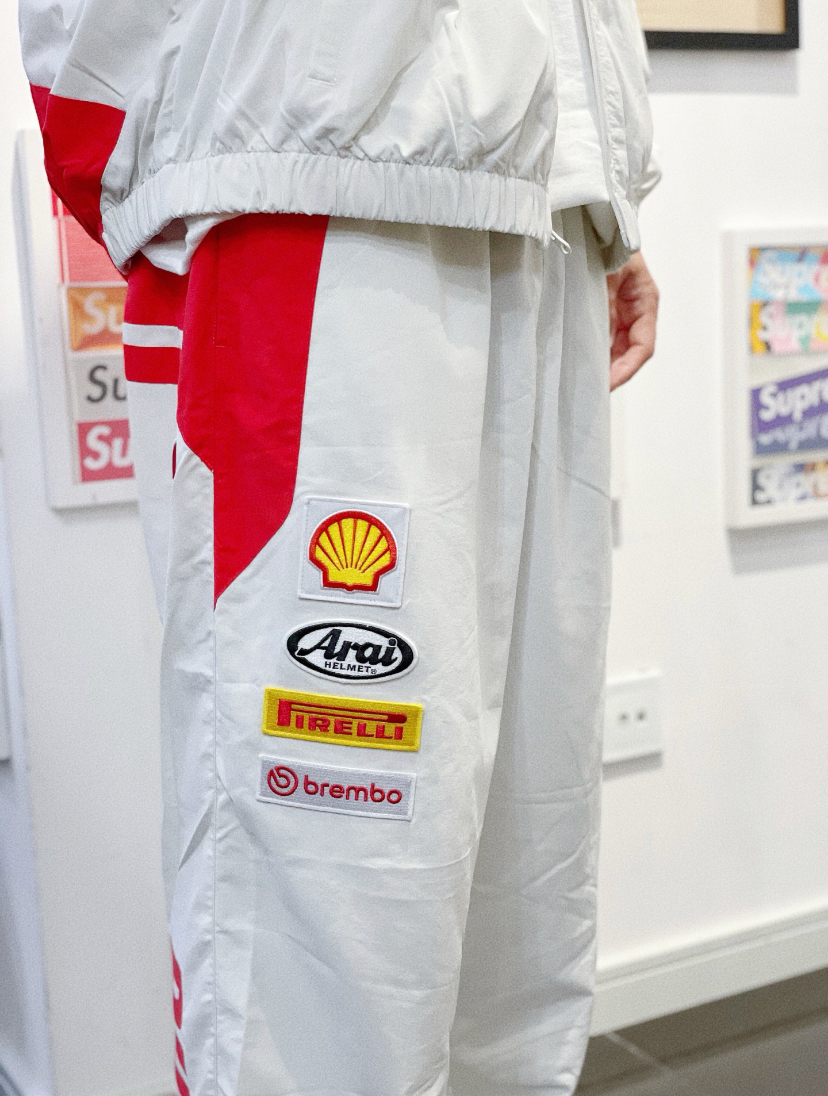 SUPREME スュープリーム レーススーツ レースパンツ ブラック グレーホワイト 全3色 - 画像 9