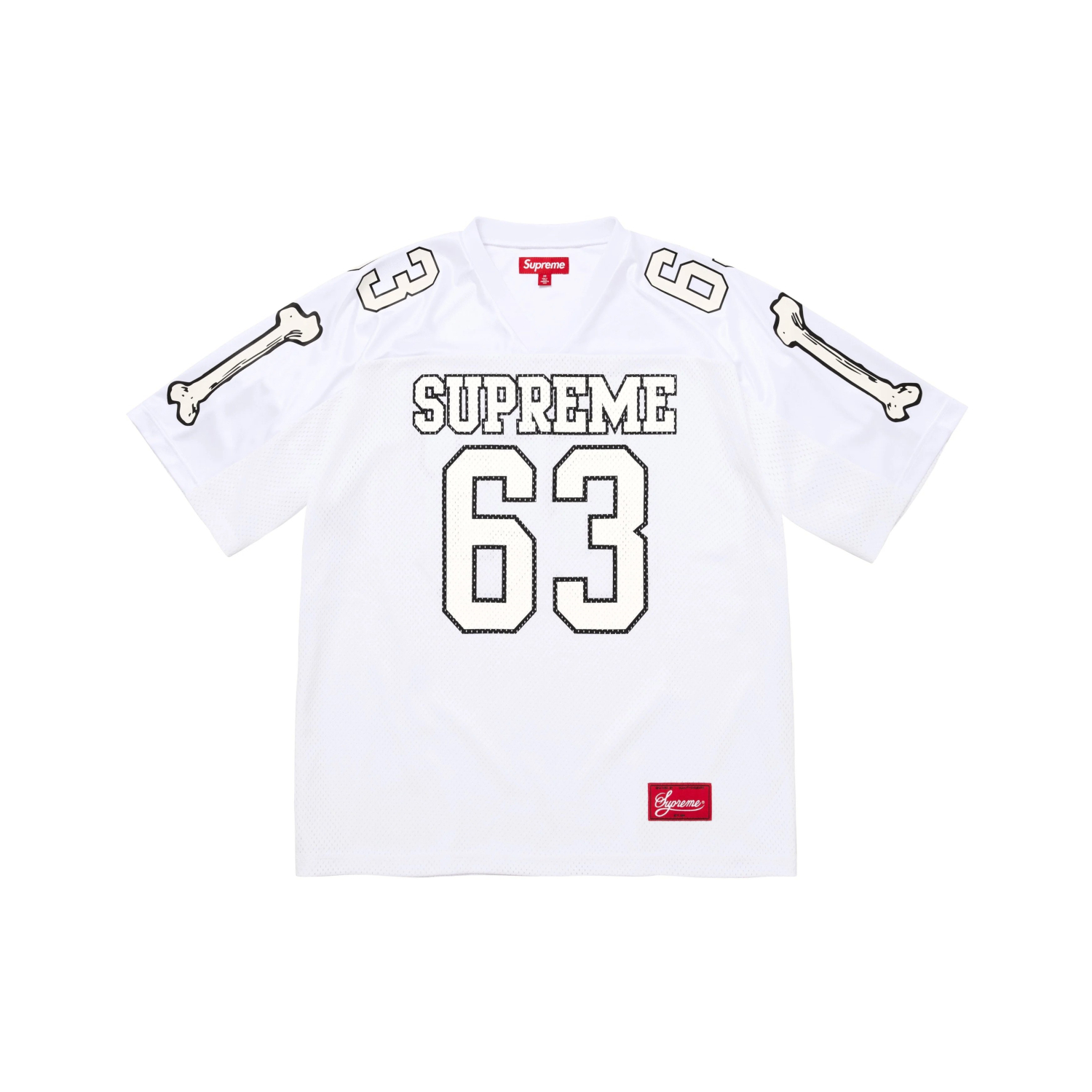SUPREME スュプリーム フットボールジャージ 300g網眼 メッシュ 半袖 全2色 - 画像 8