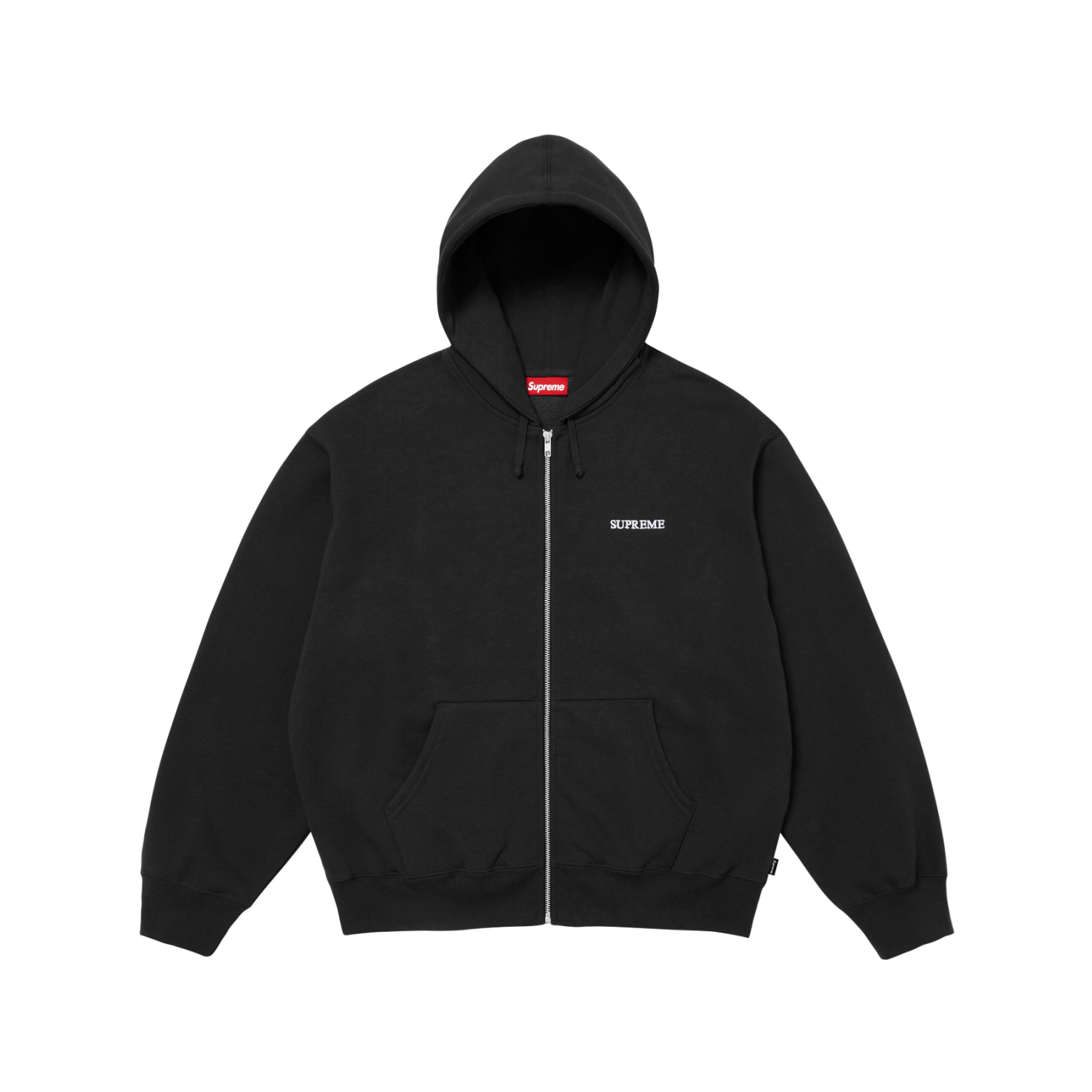 SUPREME スーパー フルジップパーカー フルジップ パーカー 黒 藏青 灰色 全3色 - 画像 7