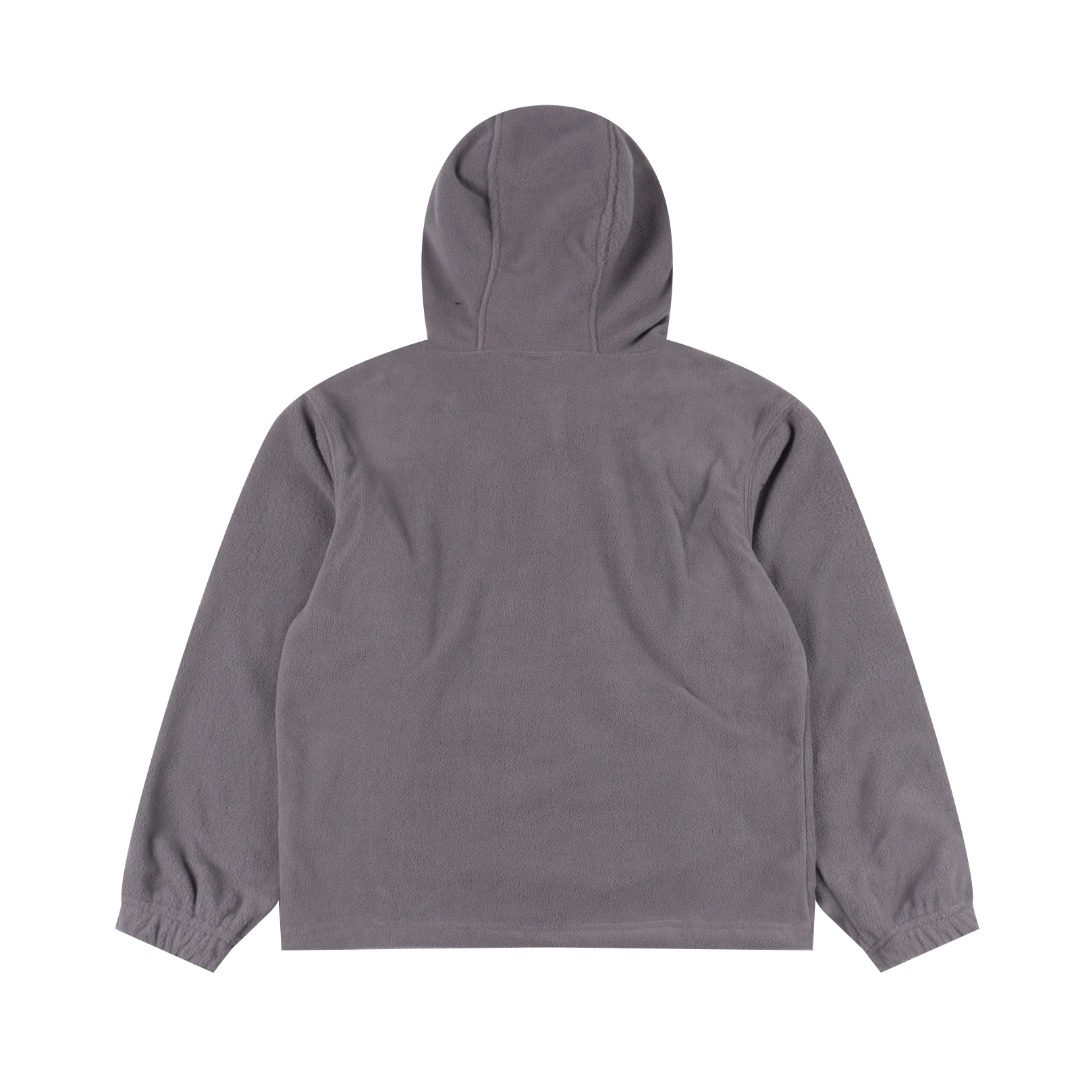 Supreme スプリーム フルジップパーカー ポーラテック ミディアムグレー 全4色 - 画像 2