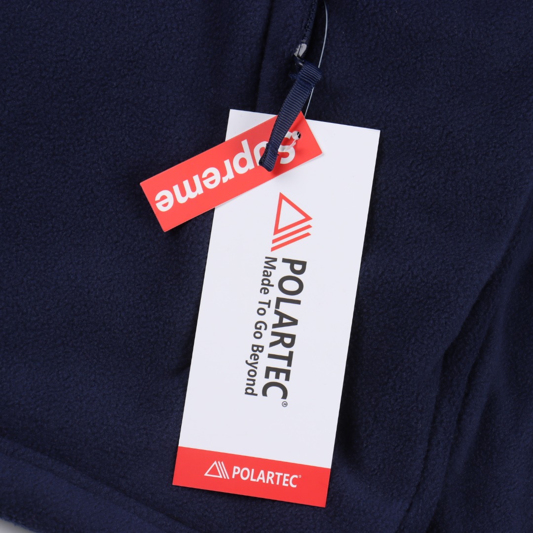 Supreme スュープリーム POLARTEC ポーラーテック オーバーサイズ フェイスタッチ フェイスタッチ ジップアップ フリース ジップアップ セーター 全4色 - 画像 6
