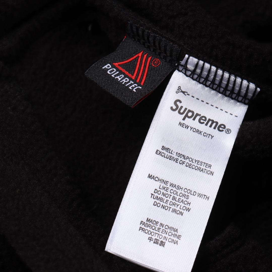 Supreme スプリーム ポーラテック半袖フーディ ポーラテック ブラック - 画像 8