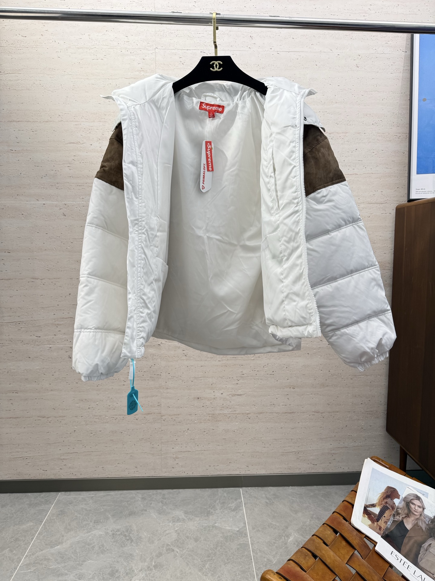 Supreme スープレム ウエストリブニット ホワイト ブラック 全2色 - 画像 5