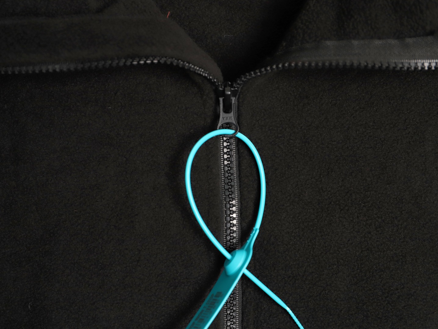 SUPREME スーパーイースト フルジップパーカー 本革 ブラック - 画像 7