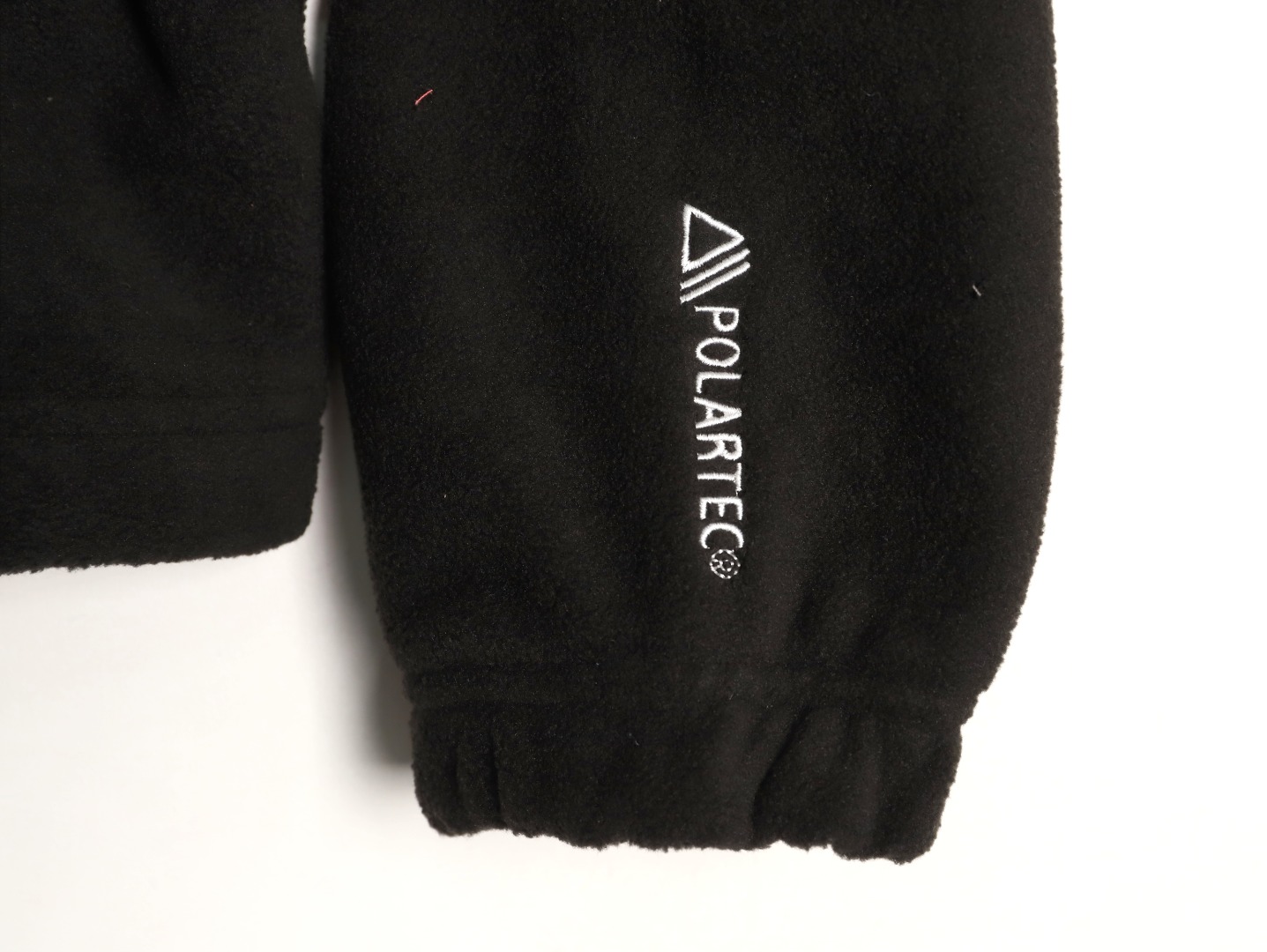 SUPREME スーパーイースト フルジップパーカー 本革 ブラック - 画像 8