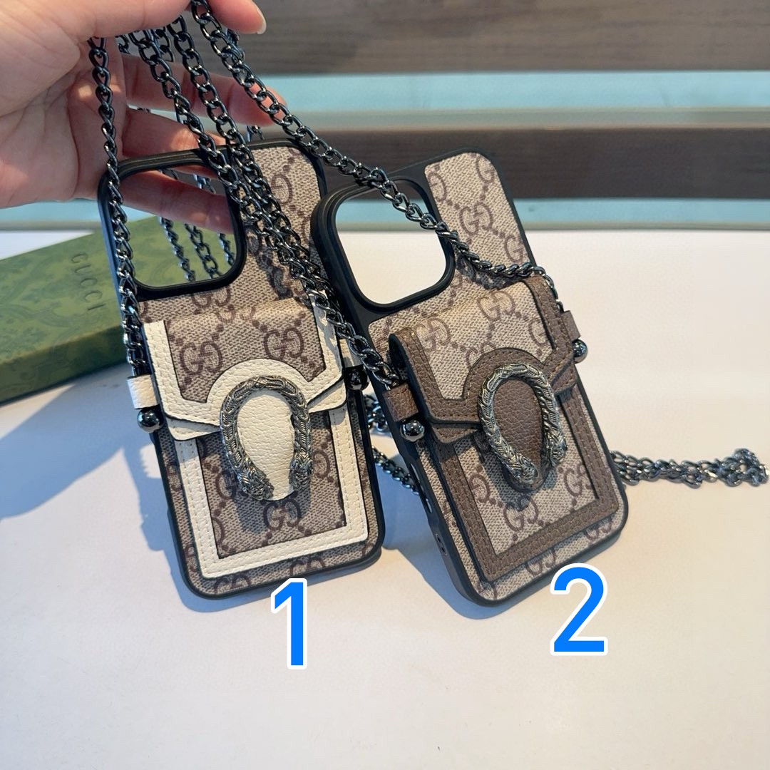 iPhoneケースGUCCI ディアゴノ ファッションスマホケース 2色入 📱