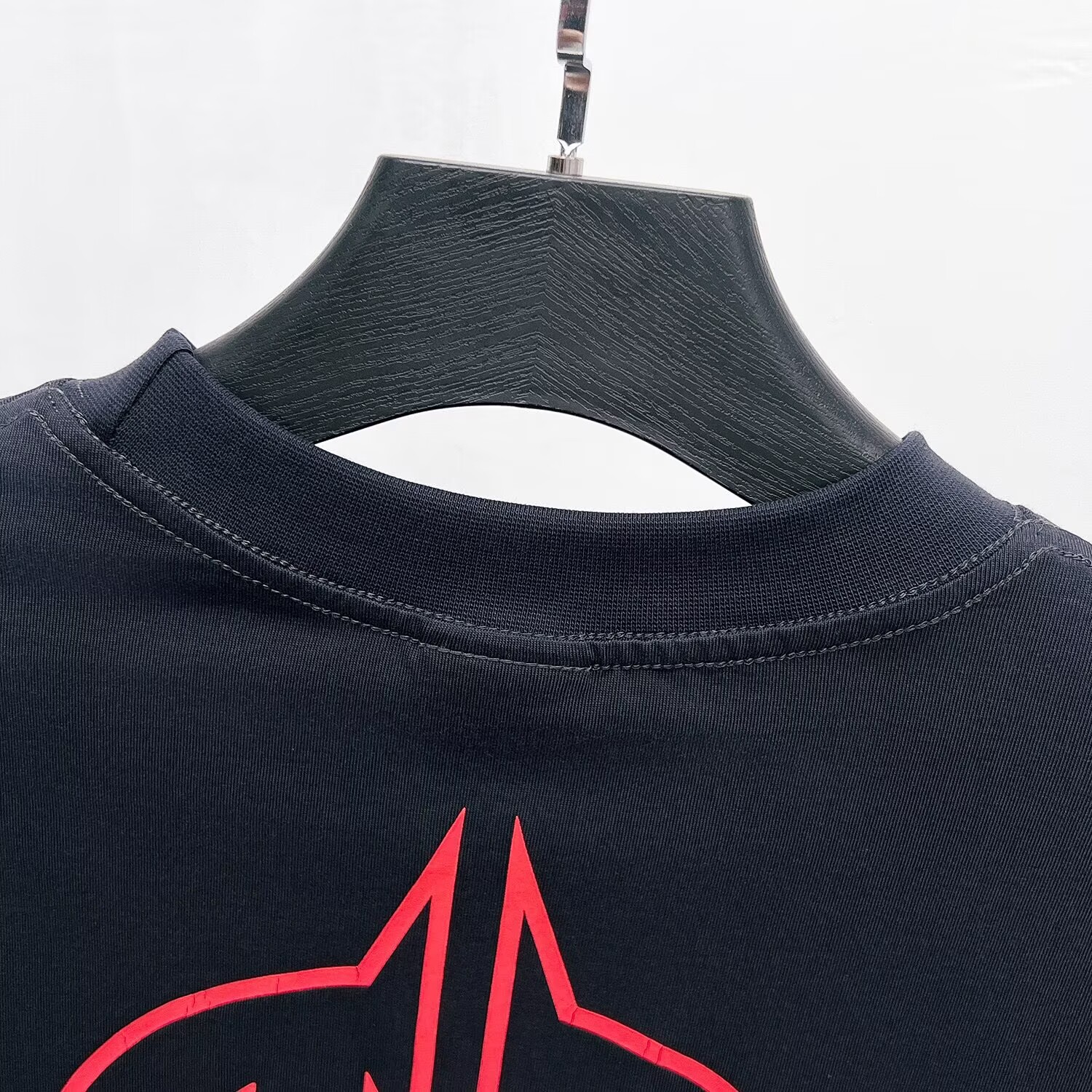 BALENCIAGA バレンシアガ 异形双B字母长袖Tシャツ 本革 レディース ブラック 全1色 - 画像 6