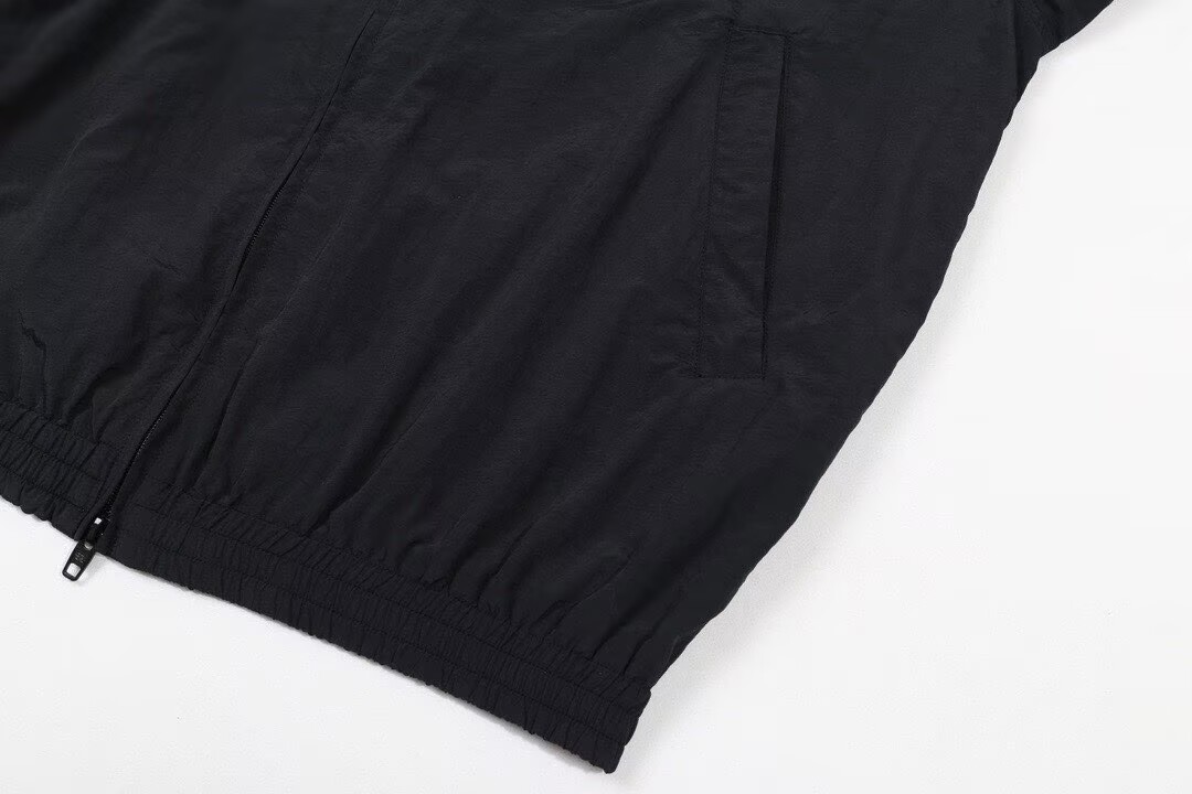 BALENCIAGA バレンシアガ フラップ付きジップアップジャケット ブラック - 画像 8