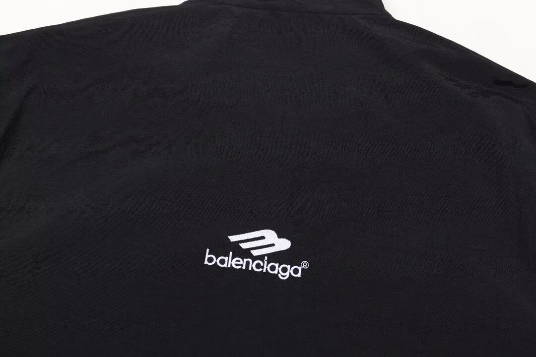 BALENCIAGA バレンシアガ フラップ付きジップアップジャケット ブラック - 画像 5