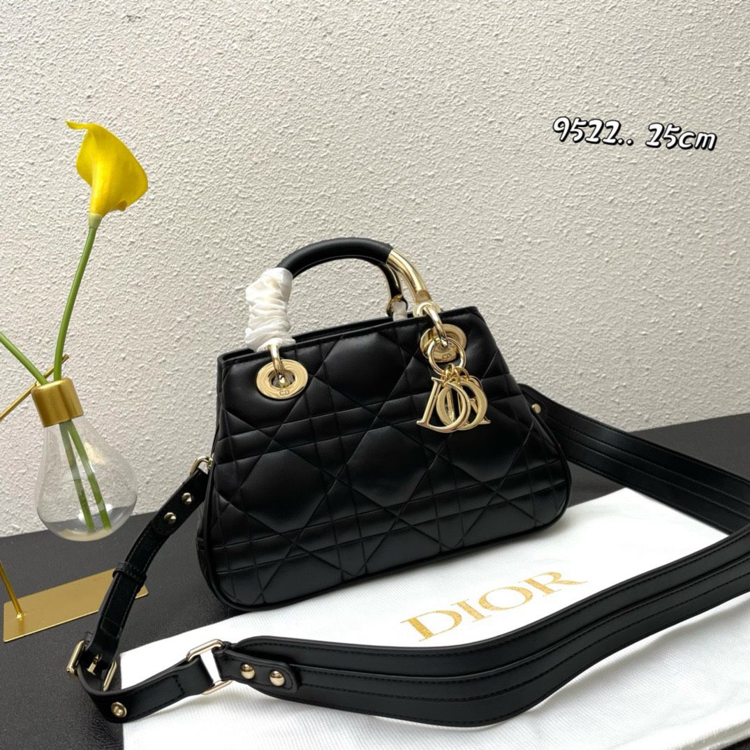 クリスチャン ディオール　レディ ディオール　DIOR　レディ 95.22　バッグ　レディースバッグ　ハンドバッグ　2色在庫