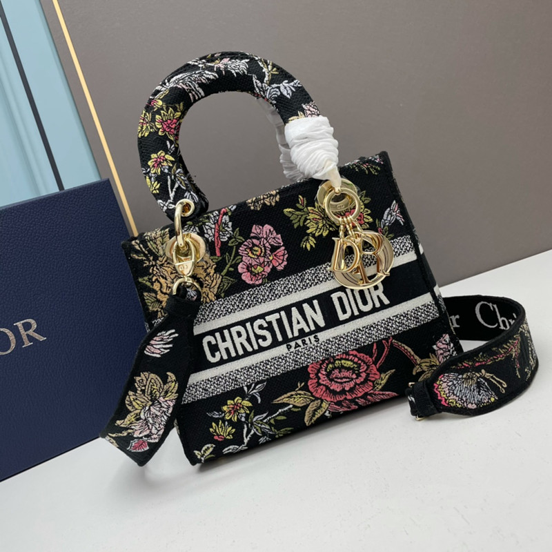 ハンドバッグ【お値下げしました】Christian Dior ディオール 刺繍