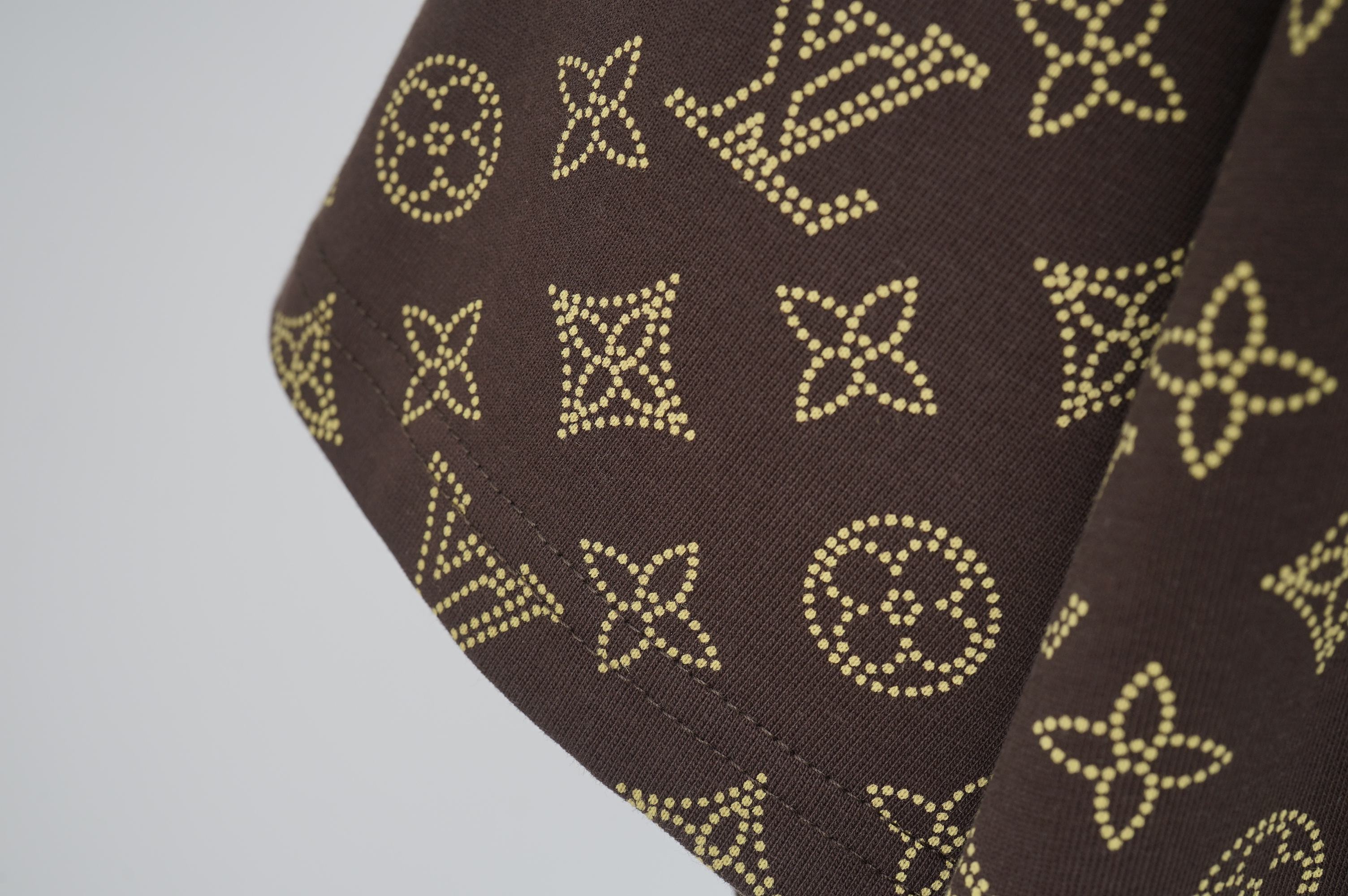 Louis Vuitton LOGOシャツ ルイ ヴィトン 半袖シャツ Ｔシャツ T-Shirt クルーネック ブラック/ホワイト - 画像 3