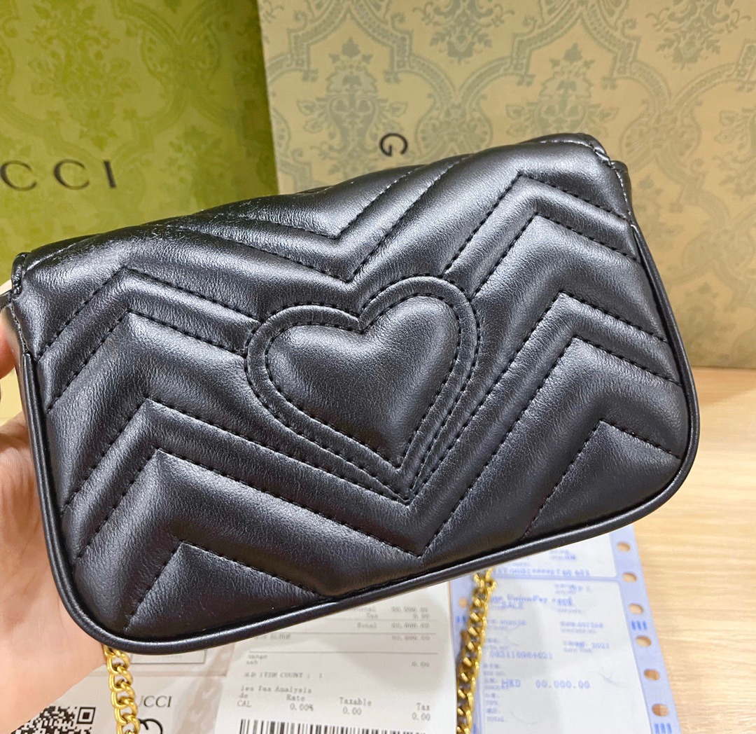 高級 GUCCI ロゴ バッグ ショルダーバッグ4色入 - 画像 6