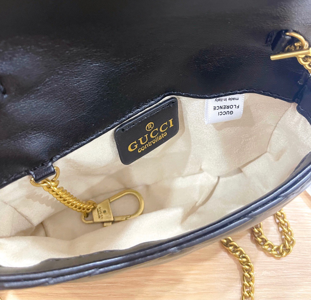 高級 GUCCI ロゴ バッグ ショルダーバッグ4色入 - 画像 9