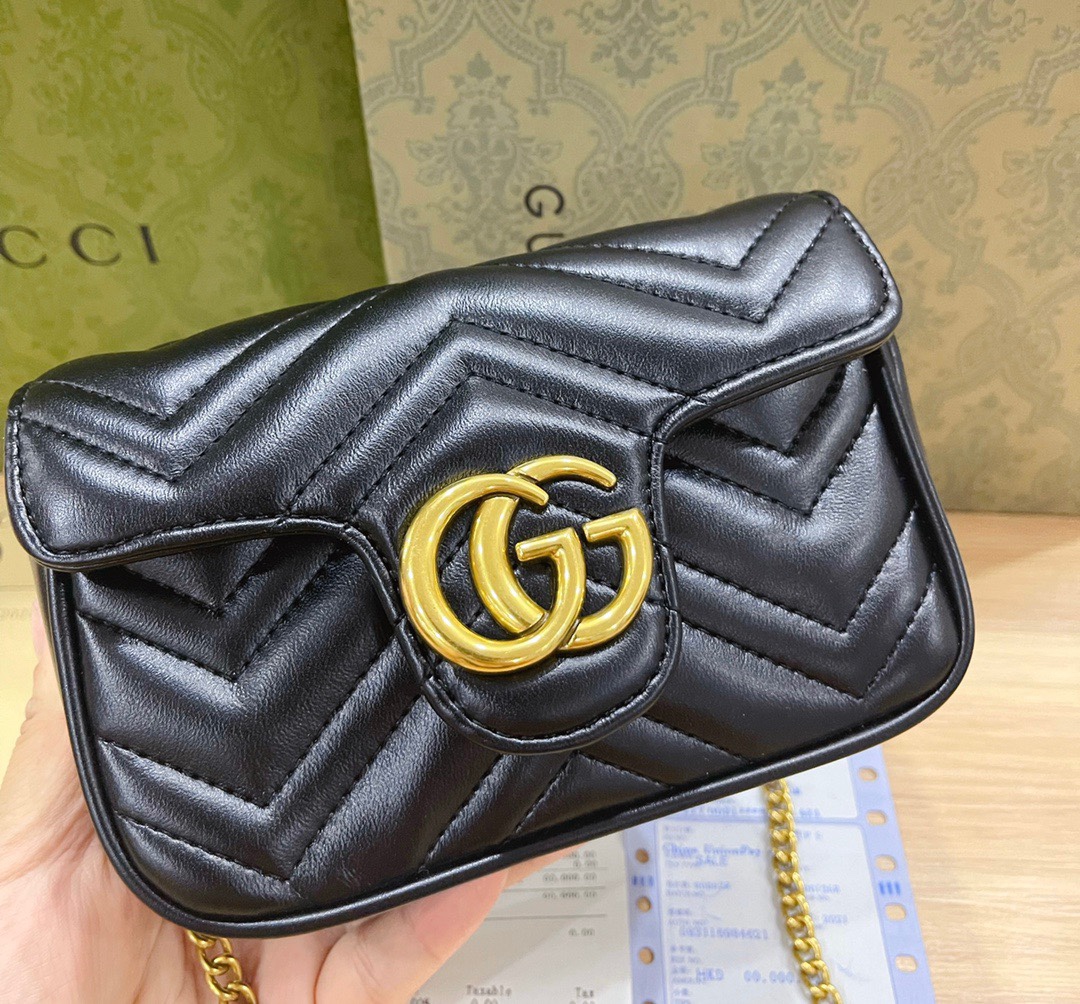 高級 GUCCI ロゴ バッグ ショルダーバッグ4色入 - 画像 5