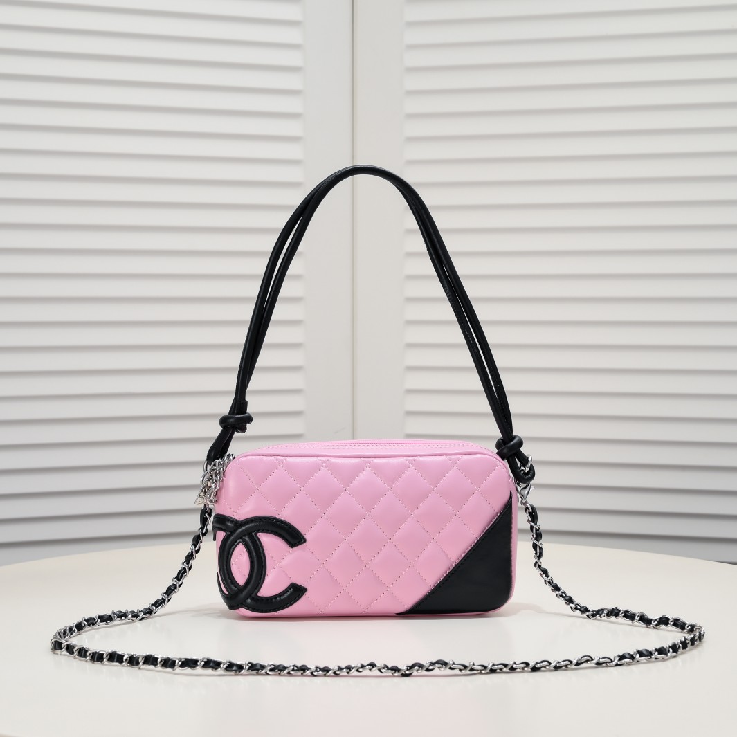 シャネル　CHANEL　カンボンライン　アクセサリーポーチ　ココマーク　ミニハンドバッグ　レディース　ショルダーバッグ　4色